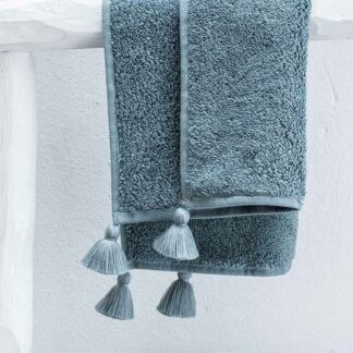 Thick water cotton bath linen made by Valérie Barkowski
